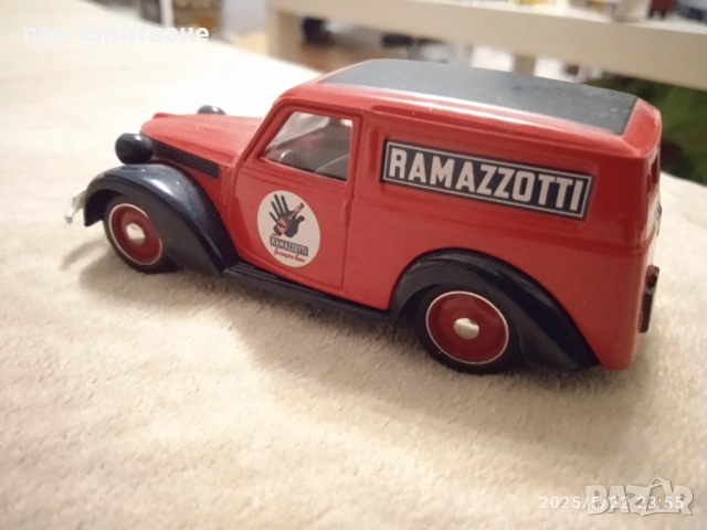 Fiat 1100E Ramazzotti 1950 и Fiat 600 multipla 1960 , Fiat 500, ,Brumm 1/43, снимка 7 - Колекции - 51791524