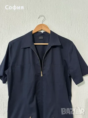 Тъмносиня рокля Bogner, снимка 4 - Рокли - 55899835
