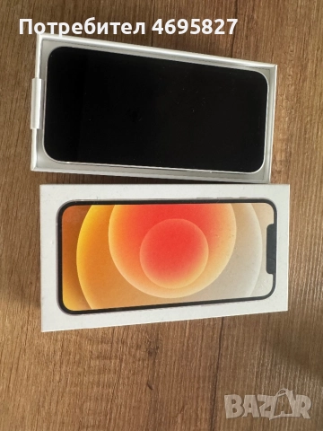 iPhone 12, 128 GB, бял, 82% батерия, снимка 2 - Apple iPhone - 52935765