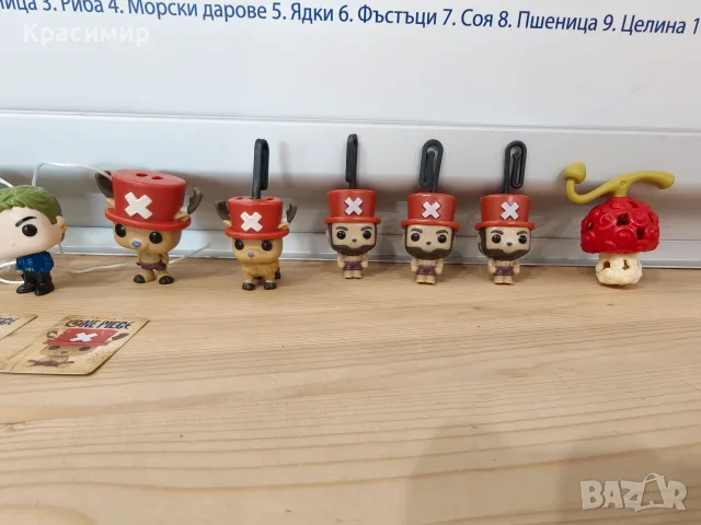 12бр. Funko pop Kinder Joy One piece, снимка 3 - Колекции - 56178655