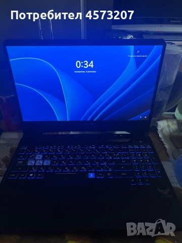 Геймърски Лаптоп Asus, снимка 4 - Лаптопи за игри - 52684405