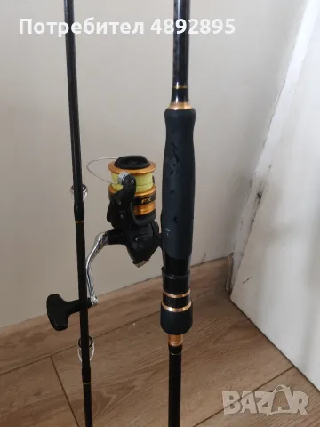 Макара Shimano FX 3000  и въдица Smax Maximum. 