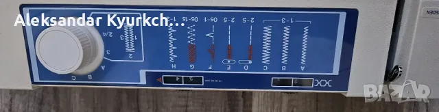 шевна машина Husqvarna Classica 105, снимка 6 - Шевни машини - 50086811