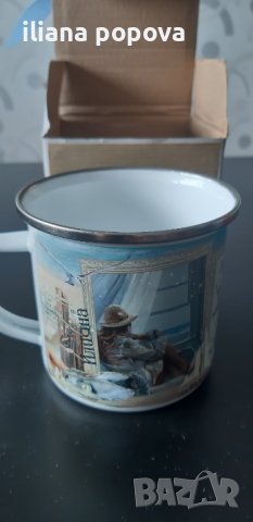 Метална  емайлирана чаша