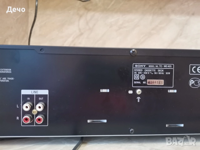 Касетен дек Sony tc we405, снимка 10 - Декове - 52872332