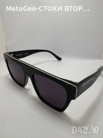 Оригинални слънчеви очила Karl Lagerfeld KL6035S (Черни с бял акцент)