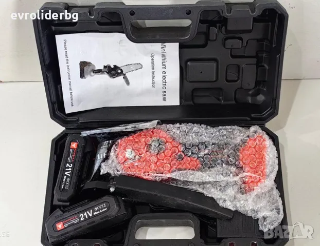 СУПЕР ПРОМОЦИЯ!!! АКУМУЛАТОРНА РЕЗАЧКА/ТРИОН ЗА ДЪРВА 6"- 150мм., снимка 2 - Други инструменти - 48673313