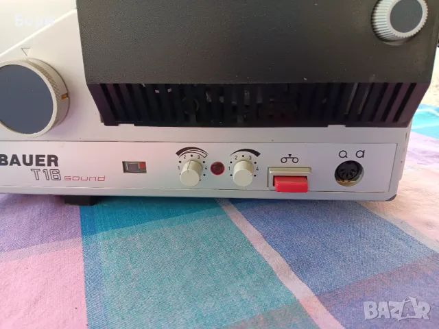 Прожекционен апарат 8мм филм/лента BAUER T16 sound, снимка 10 - Плейъри, домашно кино, прожектори - 48655530