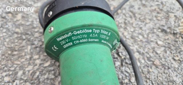 горелка пистолет за горещ въздух leister, снимка 11 - Други инструменти - 52713306