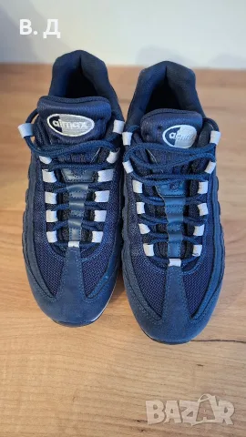 Оригинални маратонки Nike Air Max 95 (Navy Blue) – Размер 40.5 / US 7.5, Дължина на стелката: 25.5см, снимка 9 - Маратонки - 56245527