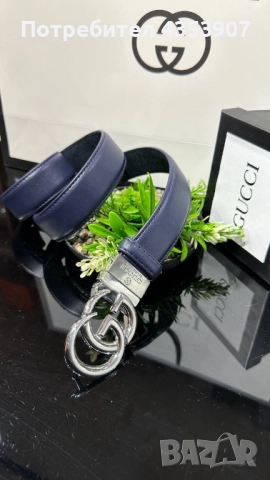  Gucci колан естествена кожа, снимка 2 - Колани - 51496094