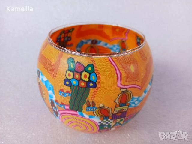 Поставка за свещ с уникален дизайн, снимка 3 - Декорация за дома - 51474310