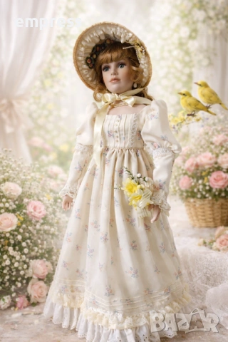 Порцеланова кукла Alberon Arabella , снимка 9 - Колекции - 52672691