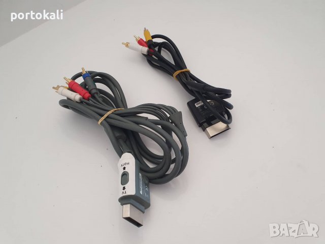 AV кабели за XBOX 360 ексбокс аудио видео кабел , снимка 2 - Аксесоари - 37624036