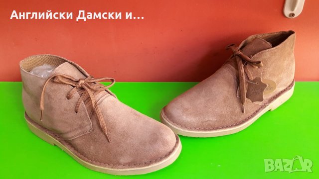 Английски мъжки обувки естествена кожа-5 цвята, снимка 2 - Ежедневни обувки - 29526290