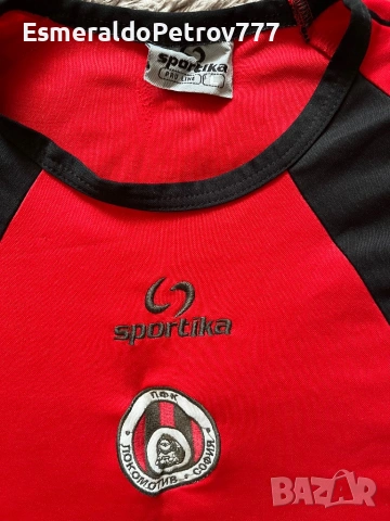 Мъжка футболна тениска Локомотив София, снимка 2 - Спортни дрехи, екипи - 53165331