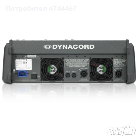 DYNACORD PowerMate 600-3, снимка 2 - Ресийвъри, усилватели, смесителни пултове - 54011549