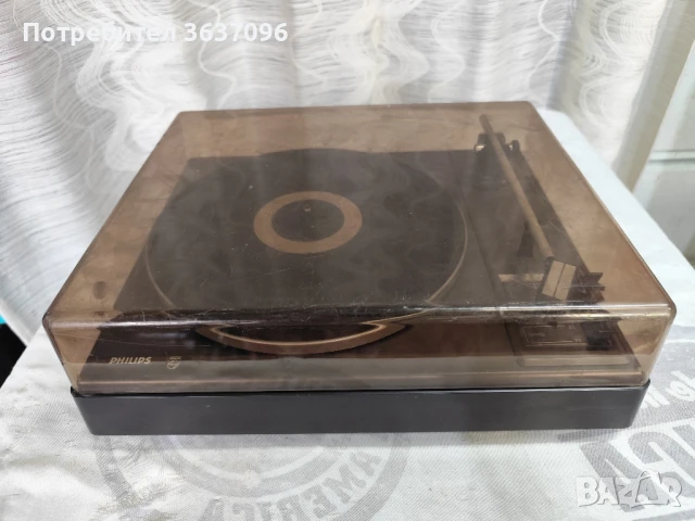 ретро грамофон Philips 224, снимка 7 - Грамофони - 51001007