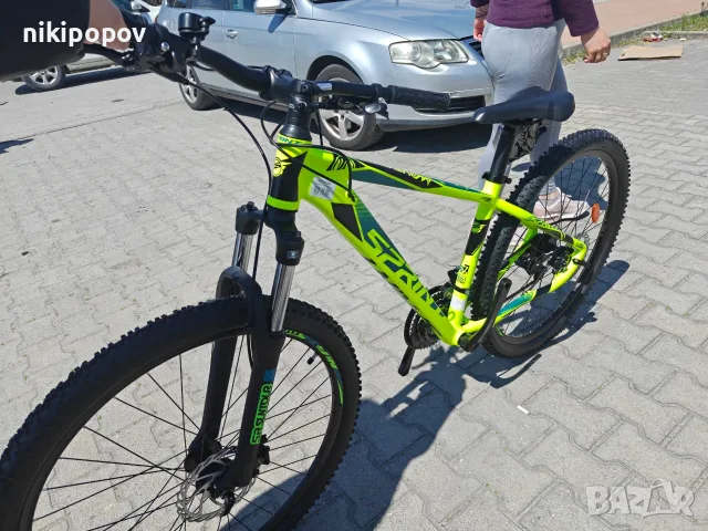 Промо велосипед 27.5" Sprint MAVERICK жълт, снимка 7 - Велосипеди - 56070635