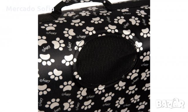 Чанта за носене на домашни любимци - Черни подметки, снимка 2 - Други стоки за животни - 31350564
