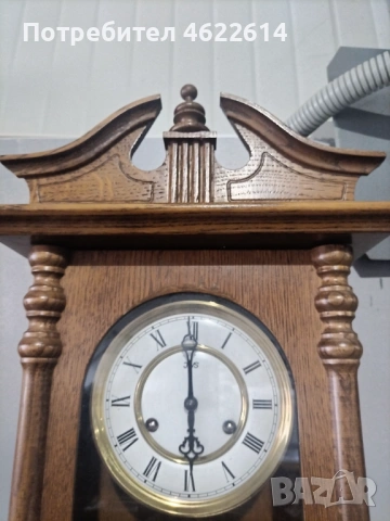 СТЕНЕН ЧАСОВНИК РАБОТЕЩ В ОТЛИЧНО СЪСТОЯНИЕ , снимка 2 - Стенни часовници - 53290740