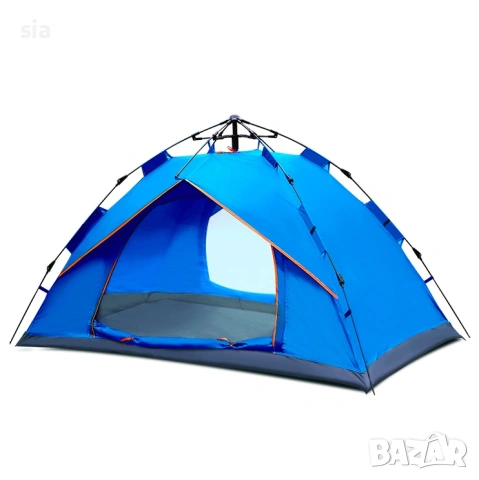 Палатка Автоматична, двуместна с два входа, 200/220