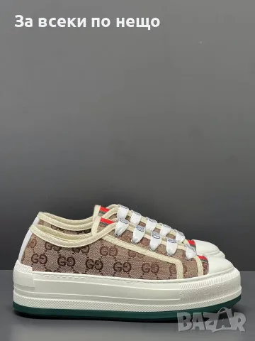 Gucci Дамски Маратонки👟Дамски Спортни Обувки👟Платненки Гучи Код SEM-175, снимка 4 - Маратонки - 55769293