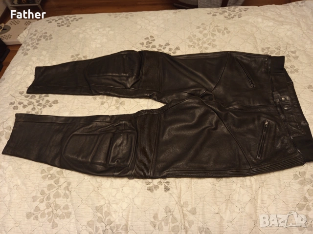 Голям кожен мотопанталон, снимка 3 - Аксесоари и консумативи - 53932920