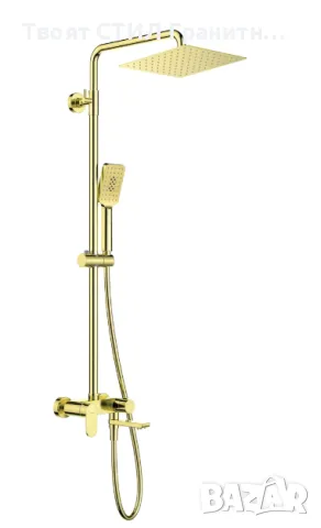 ЛУКС И СТИЛ ЗА ВАШАТА БАНЯ – ЗЛАТЕН КОМПЛЕКТ ALPINIA GOLD, снимка 2 - Душове - 50283992