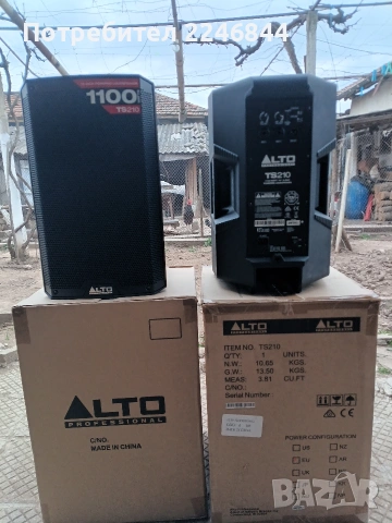 продавам активни тонколони ALTO TS210 – 10-инчови , снимка 7 - Тонколони - 53937487