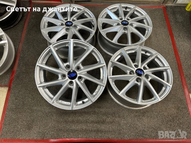 Джанти 17 цола 5x114.3 Subaru , снимка 2 - Гуми и джанти - 52961962