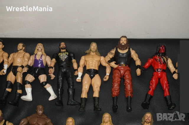 28 Кеч Фигури Iron Sheik/Braun Strowman/Kofi Kingston/Kurt Angle/Roderick Strong/TJP/CM Punk/Edge, снимка 3 - Колекции - 51856221