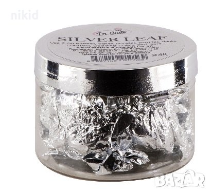 DR GUSTO 8 листа Шлак метал варак на листи фолио сребро злато златно фолио за декорация неядивно, снимка 2 - Други - 38364342