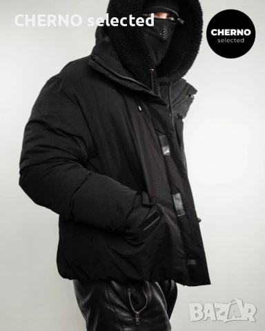 Мъжко черно пухено яке ZARA Water Repellent 4-Way Stretch Puffer Jacket – Размер L•XL , снимка 4 - Якета - 53155687