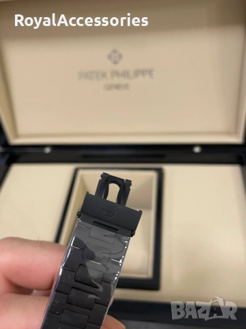 Patek Philippe nautilus black, снимка 3 - Мъжки - 52485617