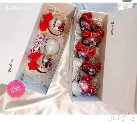 Коледни топки със снимка , снимка 3 - Коледни подаръци - 42909367