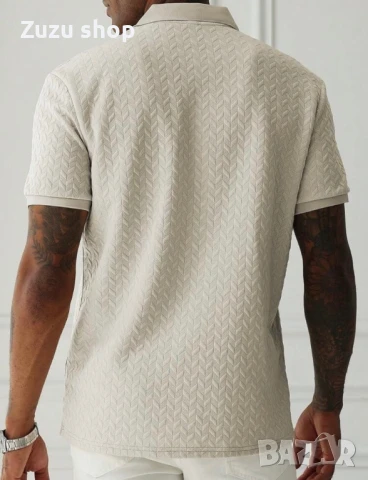 Мъжка тениска с яка, снимка 6 - Тениски - 50814350