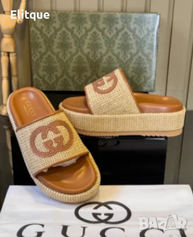 чехли на платформа Gucci 