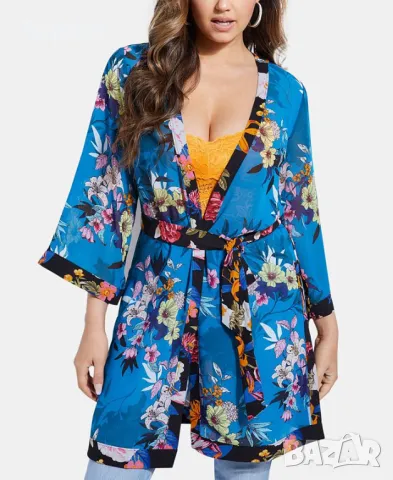 Guess ново с етикет плажно парео тип кимоно халат