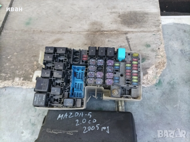 Бушонно табло бушониера за Мазда 5 2.0 CD. 143 кс. 2005 год., снимка 2 - Части - 51746076