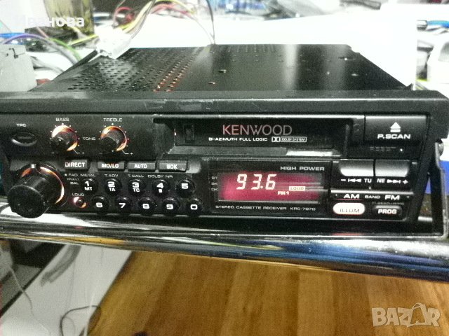 Продавам авторадиокасетофон kenwood KRC 7870
