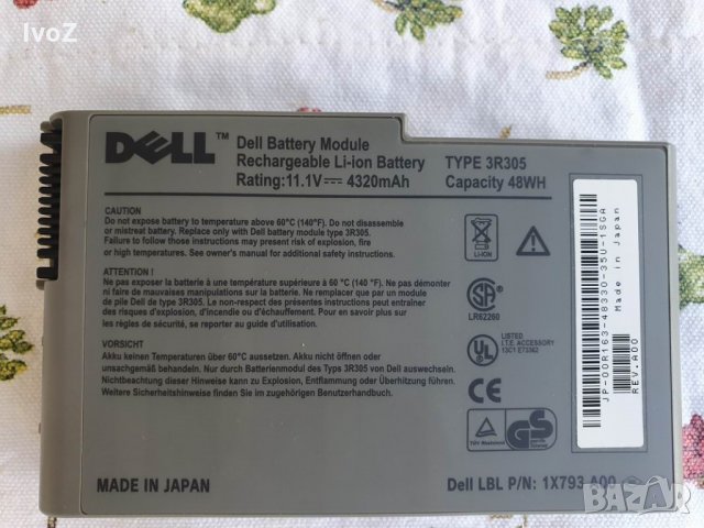 Продавам лаптоп Dell D600- на части, снимка 6 - Лаптопи за дома - 29955185
