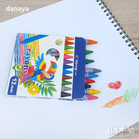 3071 Пастели за рисуване, 12 цвята