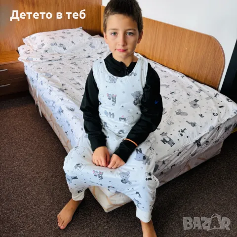 Спален чувал с крачета букви, снимка 1