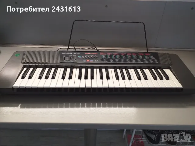 СИНТЕЗАТОР CASIO СТК 200 ⁸4октави , снимка 3 - Синтезатори - 48593024
