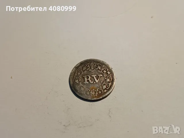 Travancore 1 Velli Fanam 1864, снимка 6 - Нумизматика и бонистика - 56077243