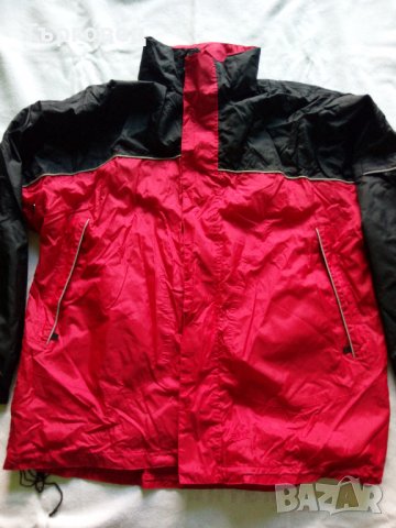 Трисезонно мъжко яке "Л", червено-черно
