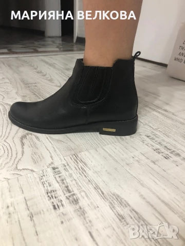 Дамски боти естествена кожа, снимка 5 - Дамски боти - 50741249