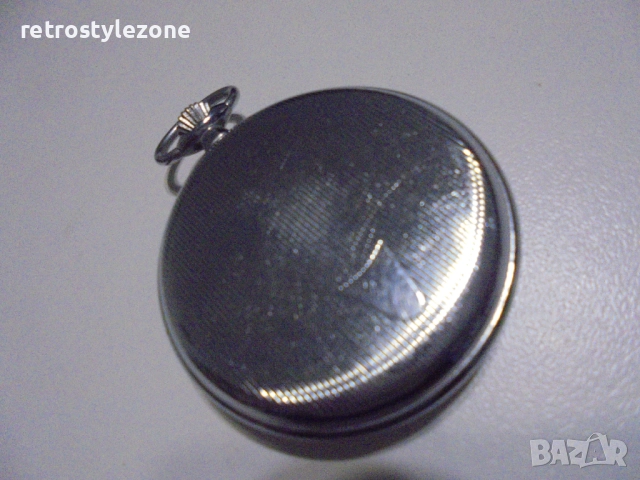 № 8410 Винтидж механичен джобен часовник KIENZLE  Стар оригинален немски джобен часовник KIENZLE, снимка 5 - Антикварни и старинни предмети - 52775779