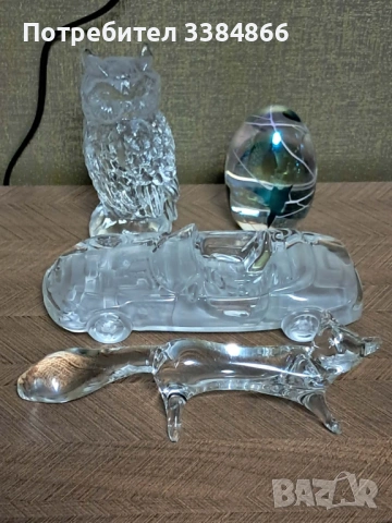 Стъклени изделия, снимка 3 - Декорация за дома - 54345735